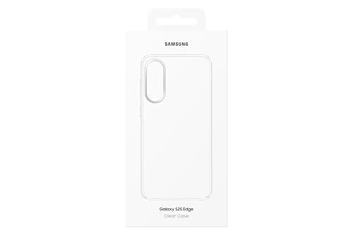 Samsung Galaxy S25 Edge Clear Case, Slim Design, Durable Design, Transparency, EF-QS937CTEGUS - color: Clear, style: S25 Edge