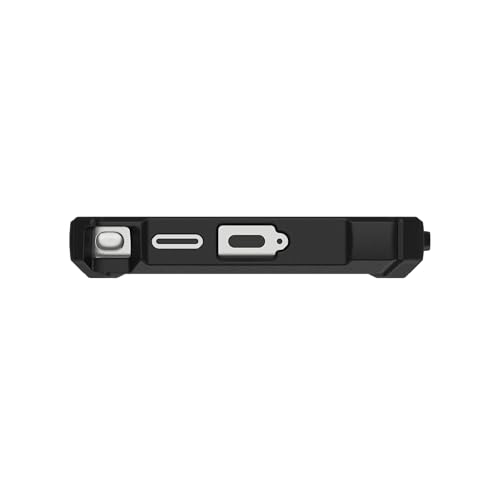 URBAN ARMOR GEAR UAG for Samsung Galaxy S25 Ultra Case 6.9" with Kickstand Plasma XTE - Compatible with Magnetic Charging Transparent Rugged Military Drop Tested Protective Cover, Black/Clear - color: Plasma XTE - Black/Clear