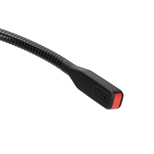 RJ9 Single Ear Headset, Monaural Business Communication Headset with Noise Canceling Mic, Volume Control and 6 Speed Line Adjustment for Call Centers Office