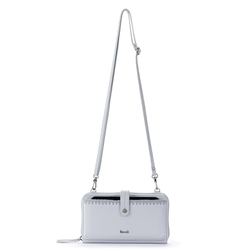 The Sak Iris Smartphone Crossbody Purse - Small Women's Cellphone Bag & Wallet For Everyday- Convertible Wristlet With Zipper | Fits Most Smartphones, Card Slots & Zip Pocket, Detachable Wristlet & Crossbody Straps, Hands-Free for Travel & Errands - color
