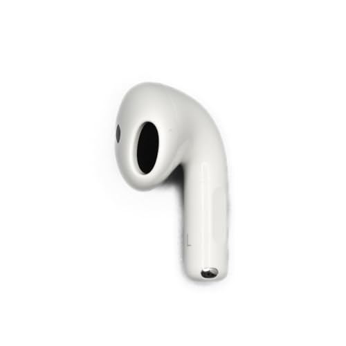 Apple AirPods 4 - Left Replacement AirPod (A3053) - White (Renewed) - color: White/ Left Replacement, size: Apple AirPods 4