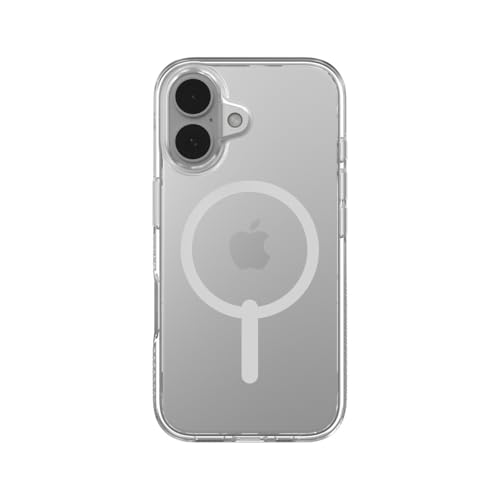 ZAGG Crystal Palace Snap Case for iPhone 16 Pro – Military-Grade 13ft Drop Protection, MagSafe Compatible, Crystal Clear, Anti-Yellowing, Graphene-Reinforced, Made from Recycled Materials - size: iPhone 16 Pro, style: With Magsafe
