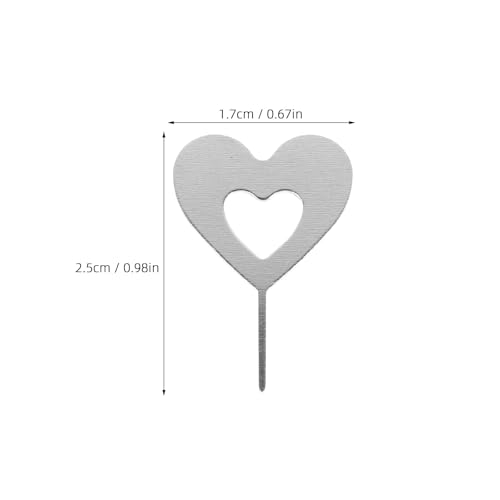 100Pcs Heart Shape Sim Card Pin Ejector Tool for Phone Slots