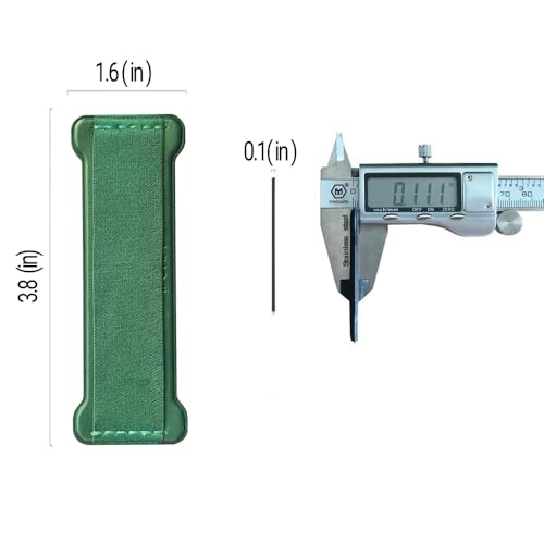 Hand Holder Strap for ipad, Tablet Hand Holder Strap, Universal Handle Grip for iPad Kindle, Mini Tablets and Cases (Black Green) - 2PC - color: Black Green