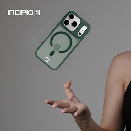 Incipio - Fog iPhone 17 Pro, Magsafe Compatible Phone Case, 10ft Drop Tested, Ultra Durable & Shock Absorbing, Scratch Resistant & Slim Profile (Green) - color: Green, size: iPhone 17 Pro