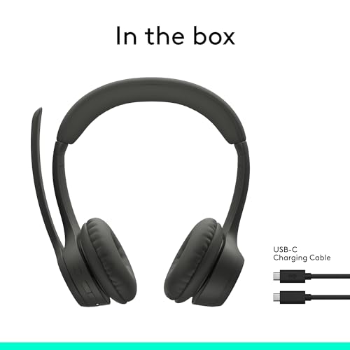 Logitech Zone 301 Wireless Bluetooth Headset - Graphite - color: Graphite