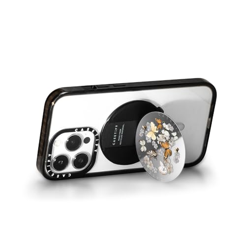 CASETiFY Snappy Grip Stand Compatible with Magsafe - Butterfly Sunday - color: BUTTERFLY SUNDAY