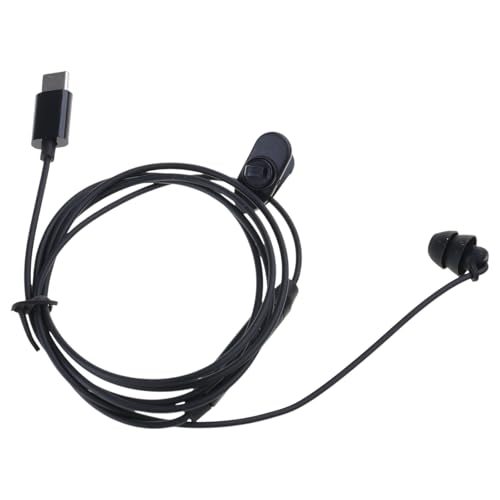 1-Pack USB Type C Single Ear Headset with Noise Reducing Microphone Call Center Headphone for Computer PC Office Communication