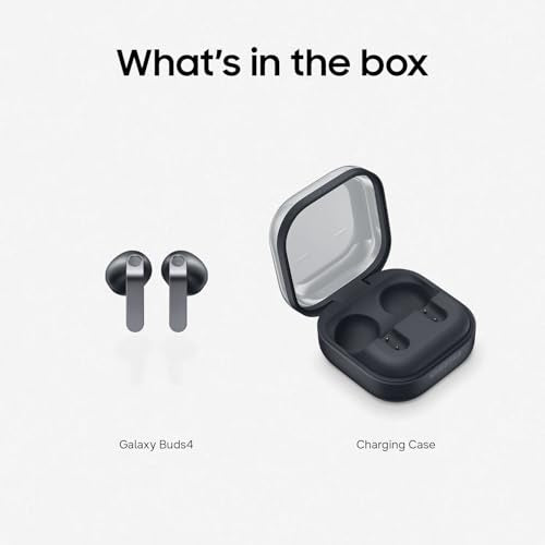 Samsung Galaxy Buds 4 (2026) AI True Wireless Bluetooth Earbuds, Black - color: Black, style: Buds4