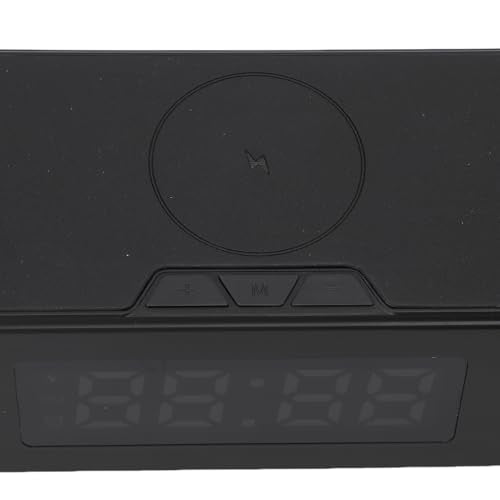 Wireless Charger Headphone Watch Alarm ClockEfficient 6in1 Charging Station for PhoneIdeal for Home Office Use and TravelABS Material
