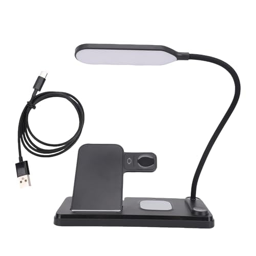 15W Fast Charging Station with Phone Watch Earbuds Stand and Lamp, Multifunctional 3 in 1 Charger for Home and Travel
