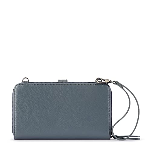 The Sak Iris Smartphone Crossbody Purse - Small Women's Cellphone Bag & Wallet For Everyday- Convertible Wristlet With Zipper | Fits Most Smartphones, Card Slots & Zip Pocket, Detachable Wristlet & Crossbody Straps, Hands-Free for Travel & Errands - color