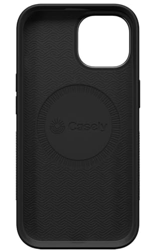 Casely iPhone 15 Plus Case | Jenna's Flowers | Fun on Weekdays | Bold Protective Design | Compatible with MagSafe - color: Jenna's Flowers | Fun on Weekdays