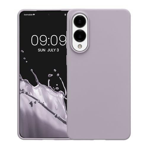 kwmobile Case Compatible with Samsung Galaxy S25 Edge Case - Soft Slim Protective TPU Silicone Cover - Lavender - color: lavender, size: Galaxy S25 Edge