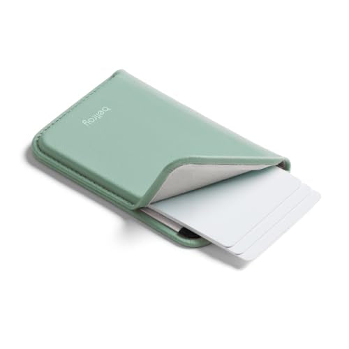 Bellroy Mag Wallet – FutureGrain, Magnetic Card Holder - Mint - color: Mint