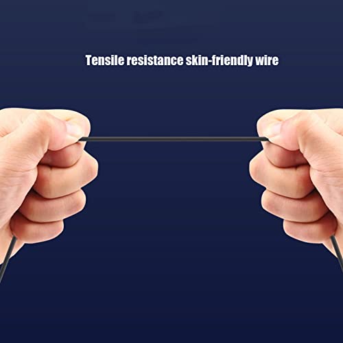 Call Center Headset Ear Hook Single Sided 3.5mm Customer Service Headphone with Microphone for Laptop Mobile Phones, Call Center Wired Headset USB for PC/Laptop/Skype/Computer
