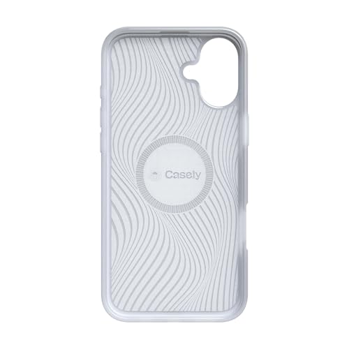 Casely iPhone 16 Case | Hop & Bloom | Bunny Toile | Compatible with MagSafe | Classic Ultra Slim Design - color: Hop & Bloom | Bunny Toile, size: Iphone 16