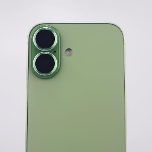 for iPhone 17 Camera Lens Protector Metal Tempered Glass Screen Accessories Cover (Green) - color: Green