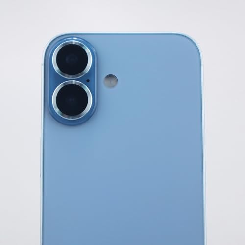 for iPhone 17 Camera Lens Protector Metal Tempered Glass Screen Accessories Cover (Blue) - color: Blue