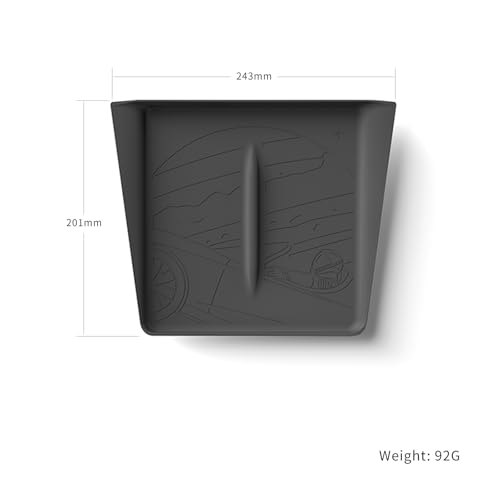 Center Center Wireless Charger Silicone Cover Designed for Tesla Model Y Juniper 2025-2026,Anti-Slip Silicone Mat for Model Y Juniper Center Console