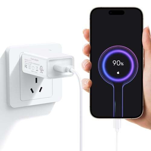 2 Pack 10W USB Charger Block, Fast Charging Wall Charger Power Adapter Brick Cube for iPhone 14 13 12 11 Pro Max SE XS XR X 8 7 6 6S Plus (White) - color: White