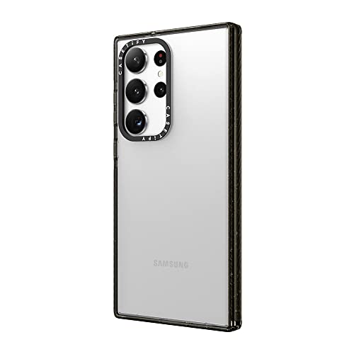 CASETiFY for Galaxy S23 Ultra Case - Impact Clear Black | 8.2 ft. Drop Protection | Black - color: Clear Black, size: Galaxy S23 Ultra (6.8")