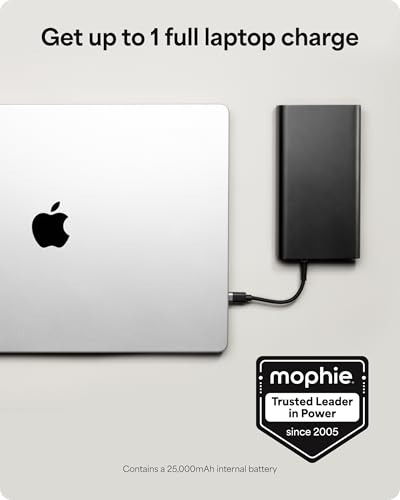 mophie Powerstation Fast 25,000mAh Power Bank - size: 25,000mAh