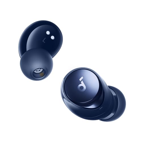 Soundcore by Anker Space A40 Adaptive Active Noise Cancelling Earbuds - color: Blue