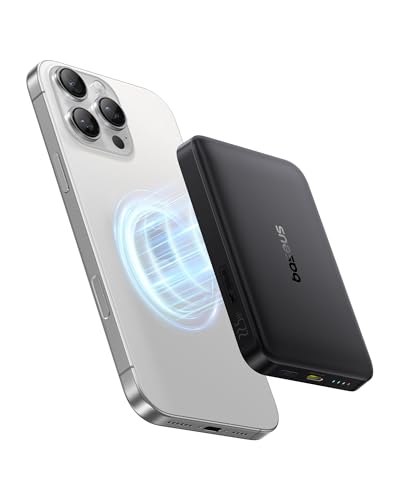 Baseus for MagSafe Portable Charger, Qi2 Certified 15W Wireless Magnetic Power Bank 10000mAh with USB-C Cable 22.5W PD Charging, Battery Pack Compatible with iPhone 18/17/16/15/14 Pro/Pro Max Series - color: Black