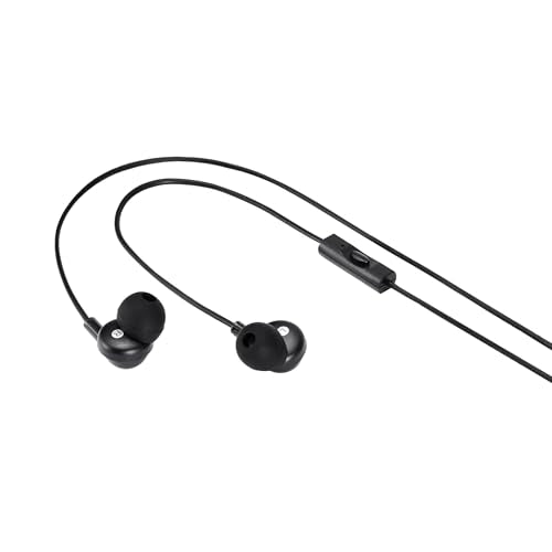 Amazon Basics Wired Earbuds with Microphone, in-Ear Headphones, USB-C, 4.2 ft Cable, S/M/L Ear Tips, Black - size: 1 Pack, style: USB-C