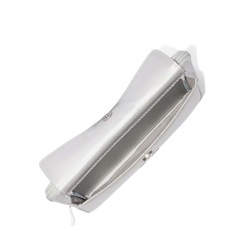 Baggallini Rfid Phone Wallet Crossbody - color: Silver Metallic