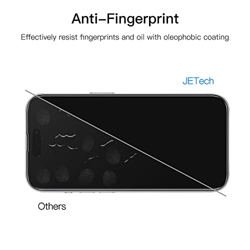 JETech Screen Protector for iPhone 14 Pro Max, 2+2 Pack - size: iPhone 14 Pro Max