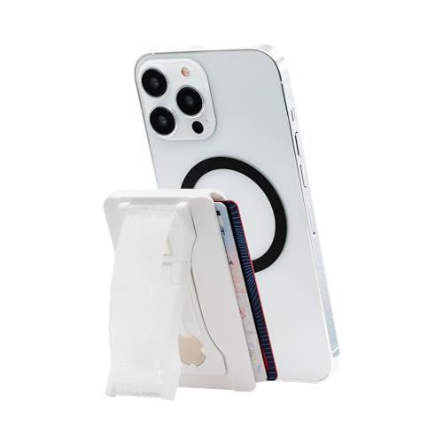 LOVEHANDLE Wallet for MagSafe + Kickstand - Crystal Clear Glitter - color: Crystal