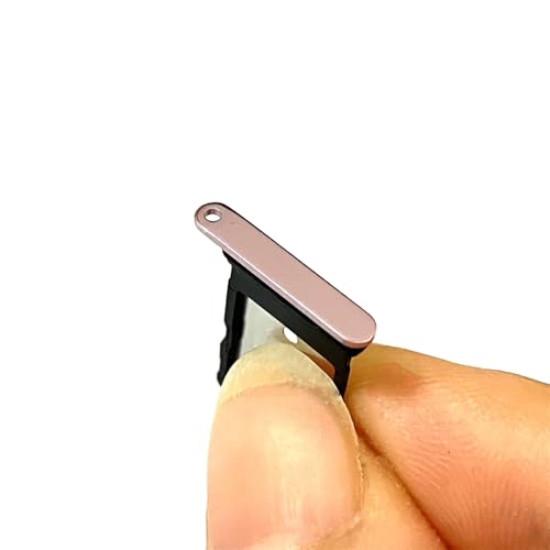 Single SIM Card Tray Slot Holder Replacement + Card Ejector pin for Google Pixel 9 Pro XL (Purple) - color: Purple