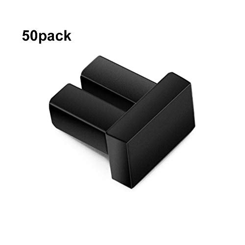 Dust Cover SFP SFP+ QSFP Fiber Optic Dust Caps, Suitable for Duplex LC,Black Silicone, 50pcs - size: For 50pcs, style: For SFP/SFP+