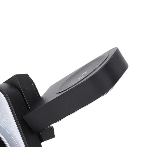Yunseity Wireless Charging Station, 3 in 1 Foldable, 15W Fast Wireless Charger for Phone Watch Earbuds, Travel Charging Stand