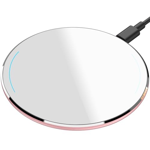 TOZO W1 Max 15W Fast Wireless Charging, Anti-Slip, Sleep-Friendly - color: Pink