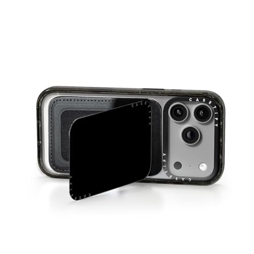 CASETiFY Snappy Card Holder Stand Compatible with Magsafe - Black - color: Black