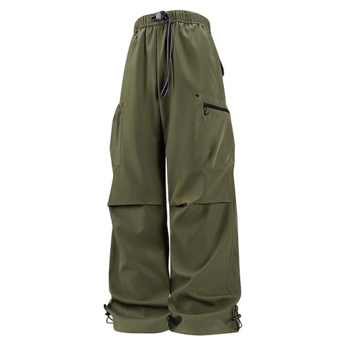 Men Cargo Pants Cotton Twill Stretch Tactical Quick Dry Multi Pockets Hiking Travel Job Site Tactical Pants for Men - color: B Army Green, size: XX-Large