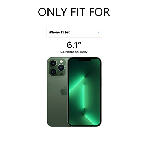 1PC Clear Soft TPU Silicone Case for iPhone 13 Pro | Clear Flexible Back Cover Made of Soft TPU/Silicone Rubber with Precise Rear Camera Cutouts - color: For iPhone 13 Pro