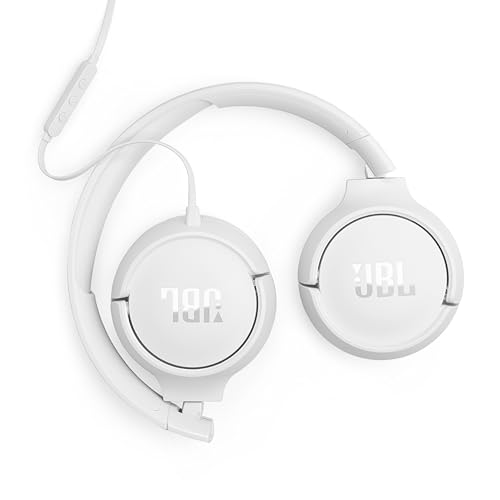 JBL Tune 520C USB-C - Wired On-Ear Headphones - White - color: White