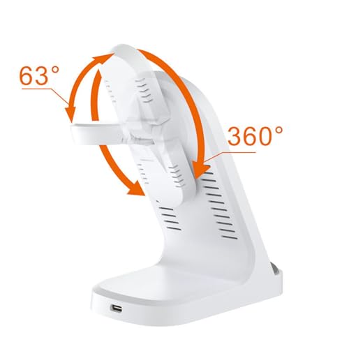 Multifunction Phone Earphone Watch Charging Stand 15W Charging Docking Station Foldable Triple Chargers
