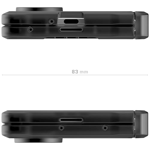 Ghostek Covert Clear Fold 7 Case with Built-in Kickstand, MagSafe and Full Hinge Protection Designed for 2025 Samsung Galaxy Z Fold7 (8") (Smoke Matte) - color: Smoke Matte, size: Galaxy Z Fold 7
