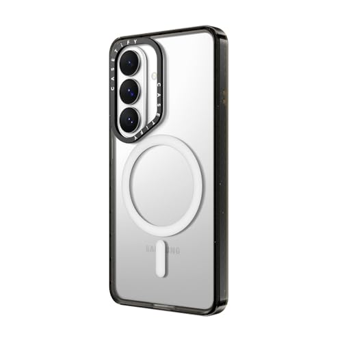 CASETiFY for Galaxy S26 Case - Impact Magnetic Clear Black | Wireless charging and MagSafe compatible | 8.2 ft. 4x Military Grade Drop Protection | Black - color: Clear Black, size: Galaxy S26 (6.3")