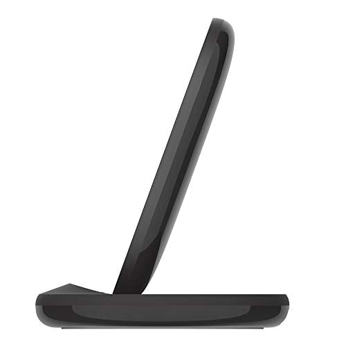 Belkin 15W Wireless Charging Stand, Qi Charger for iPhone, Galaxy - style: 15W - No Power Supply