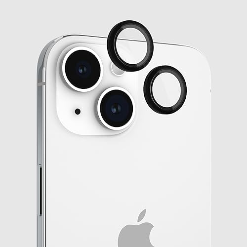 Pelican iPhone 15/iPhone 15 Plus Camera Lens Protector - Black - size: iPhone 15 / iPhone 15 Plus