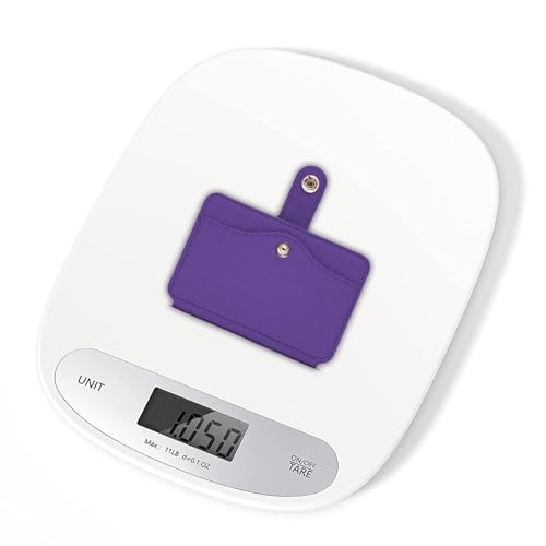 M-Plateau Phone Wallet Stick on for Cases, Sticky Wallet for Back of Phone - color: Purple
