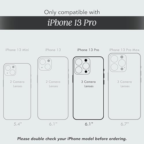 COCOMII Rectangle for iPhone 13 Pro Case, Eclipse Abalone Shell | Compatible with MagSafe Wireless Charging, Shockproof 10ft Drop Protection, Camera & Screen Protection, Premium Glossy Finish - color: Eclipse Abalone Shell, size: iPhone 13 Pro (6.1")