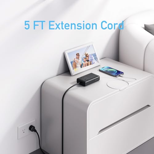 Charging Station 140W USB C Charger Block, Upgraded GaN III 8-in-1 Fast Charging Station Hub,PD 65W Laptop Charger Adapter Compatible with Compatible with MacBook Air/Pro,iPhone16/15,Galaxy S24 etc - color: Black PD 65W