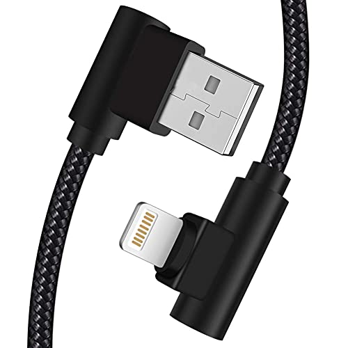 iPhone Charger 3 feet MFi Certified 90 Degree Lightning Cable 3 Pack - size: 3 FT